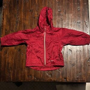 L.L. BEAN EUC BOYS GIRLS HOODED WIND WINDBREAKER JACKET COAT TOP TODDLER SZ 2T